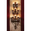 Design Toscano Carbonne Candle Chandelier Wall Sconce MH21163